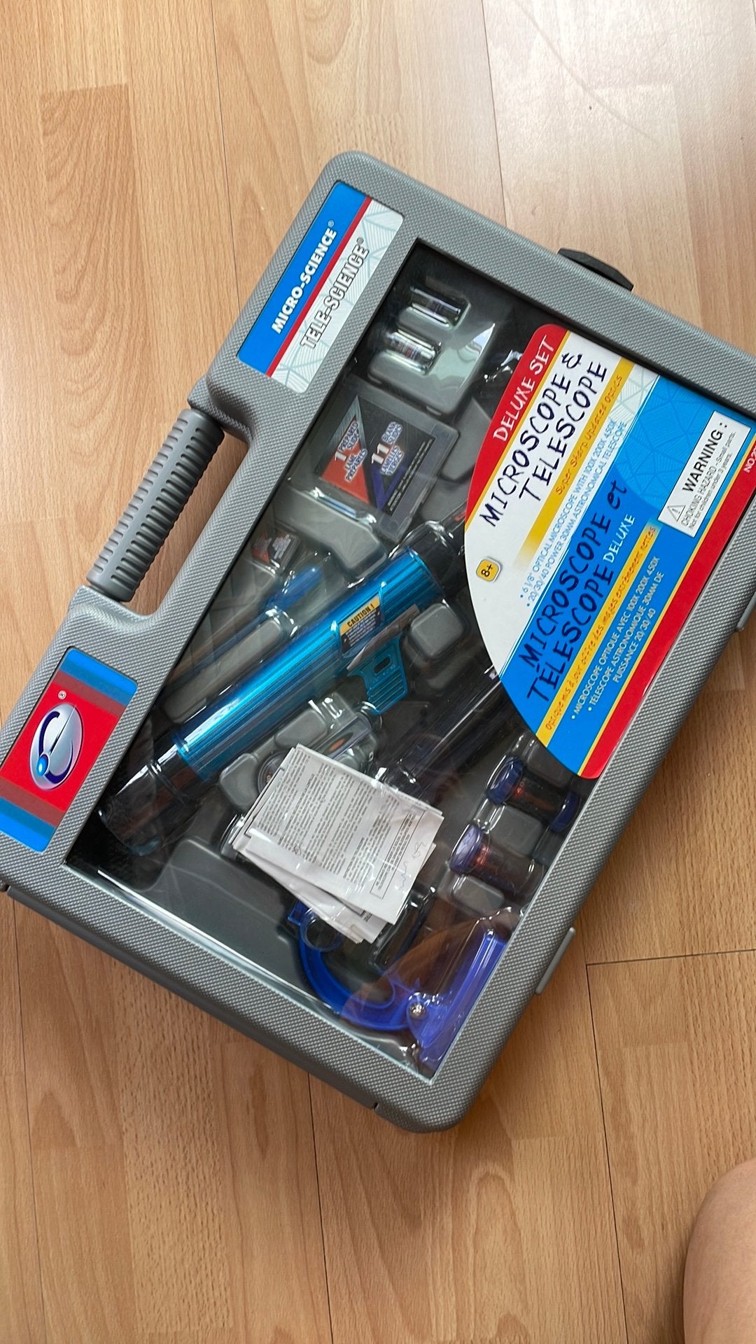 Speelgoed Microscope & Telescope, Kinderen en Baby's, Speelgoed | Educatief en Creatief, Ophalen, Zo goed als nieuw
