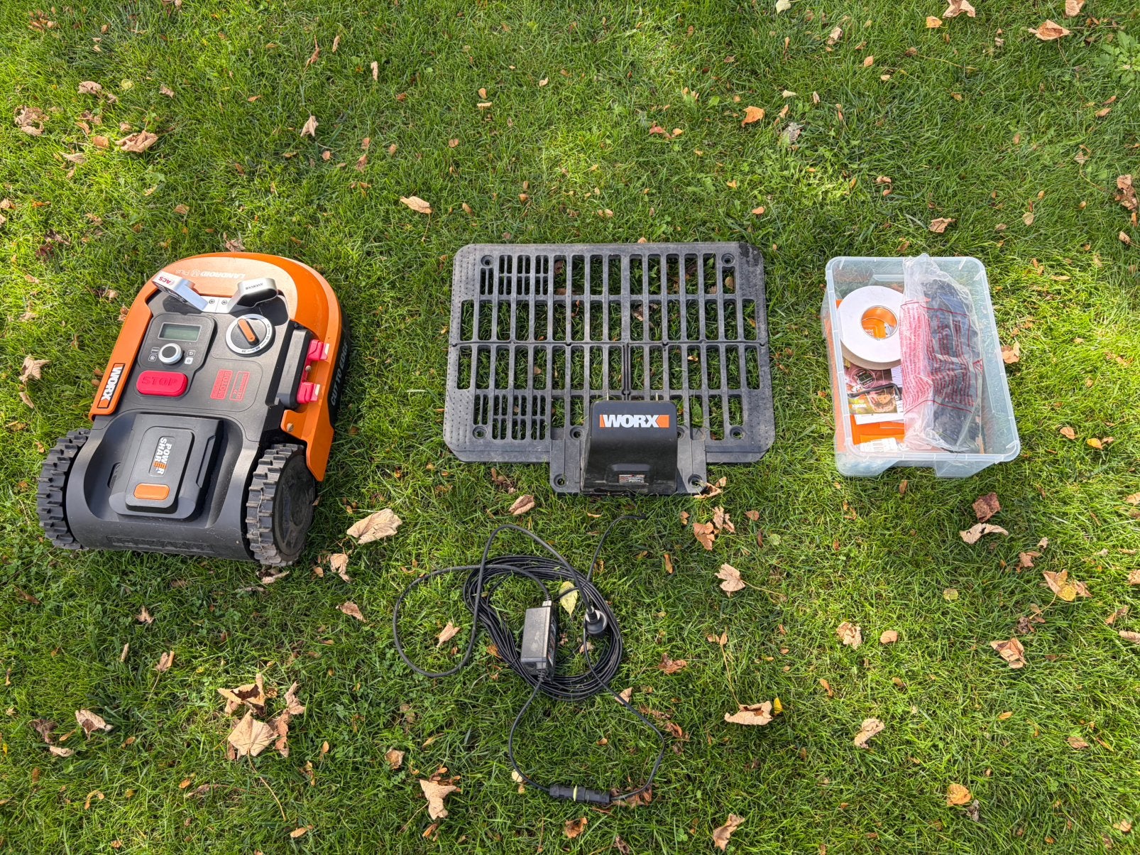 Worx Landroid WD500 Plus robotmaaier – compleet met camera, Dieren en Toebehoren, Ophalen, Zo goed als nieuw