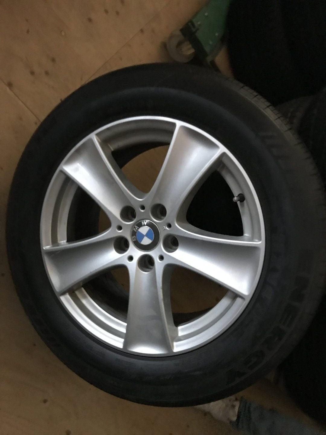 BMW X5 X6 velgen met banden in de maat 255/55/17, Auto-onderdelen, Ophalen, Gebruikt, 255 mm, -