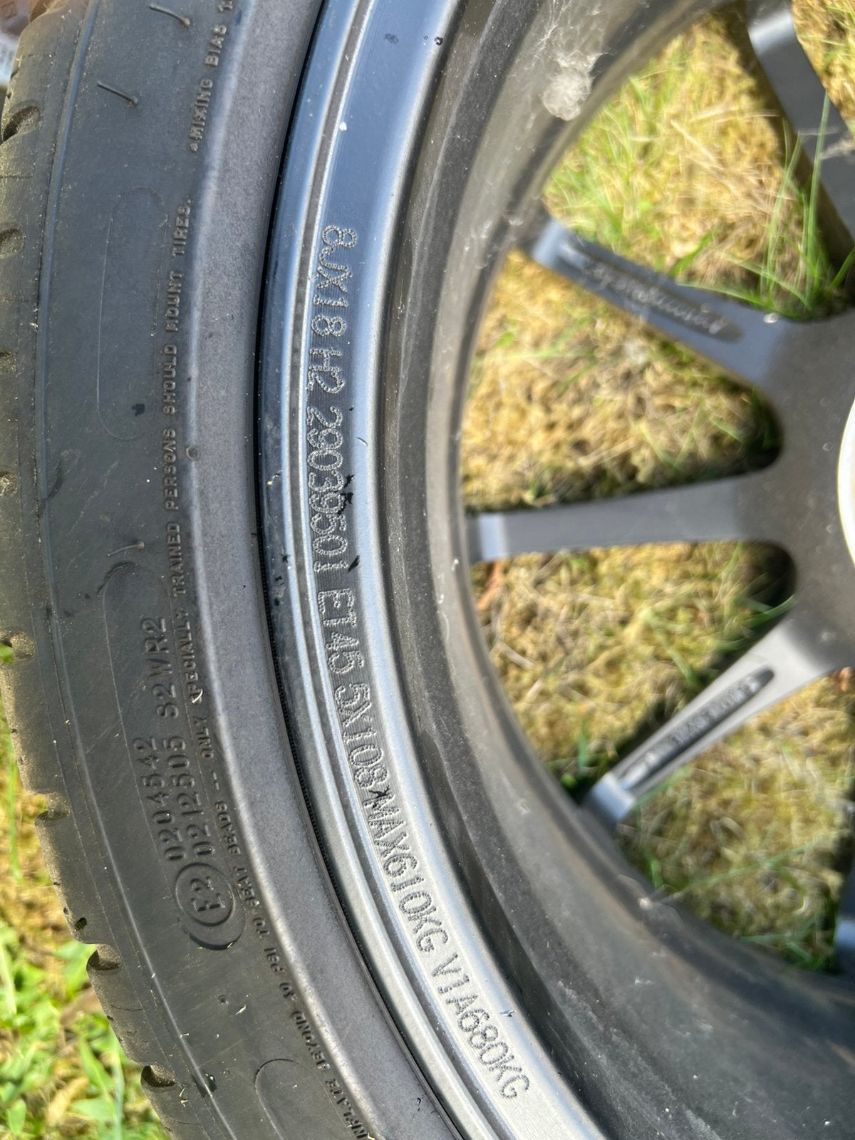 Sparco velgen 18 duims 5x108, Ophalen