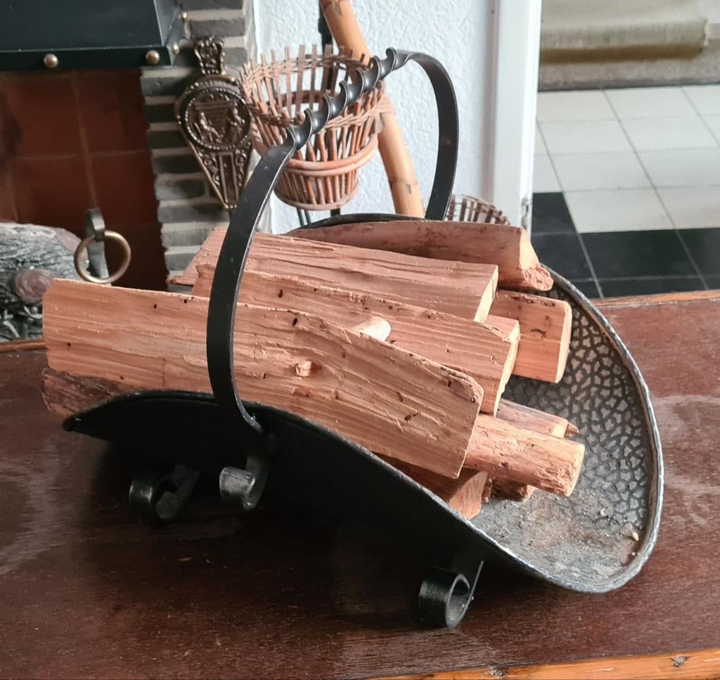 panier à bûches en métal, Enlèvement