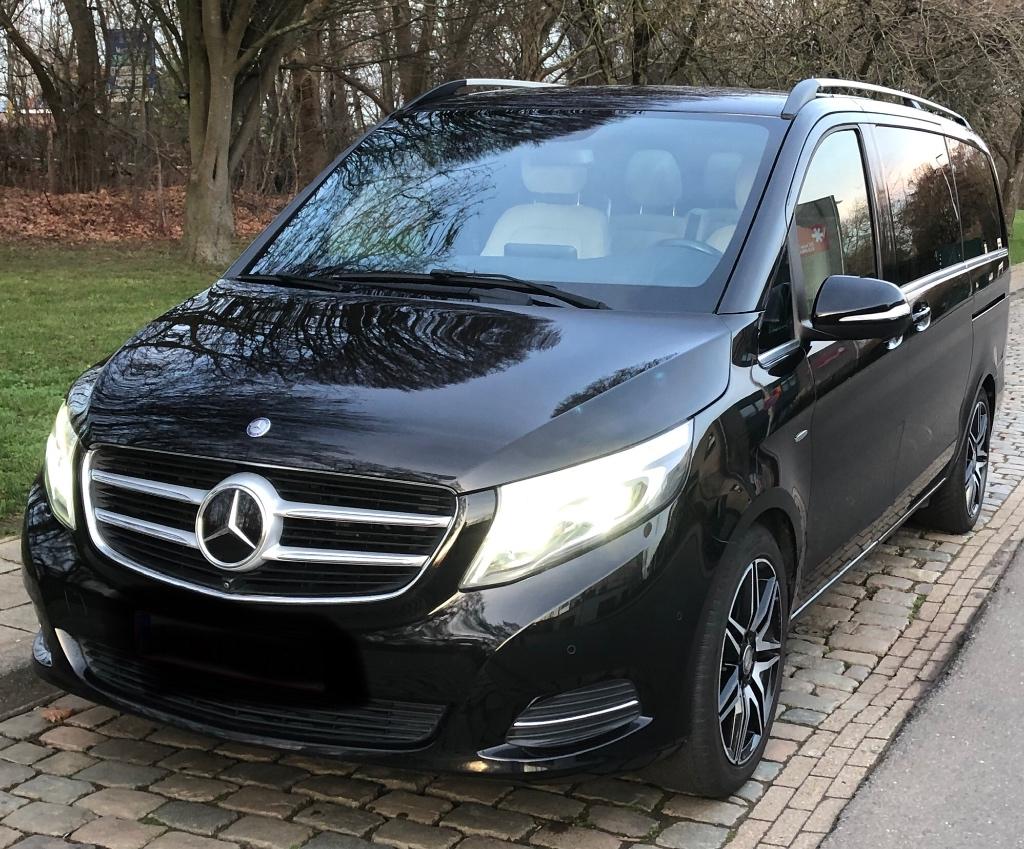 mercedes V 250d exclusive full option, Autos, Cuir, Achat, Entretenue par le concessionnaire, 5 portes
