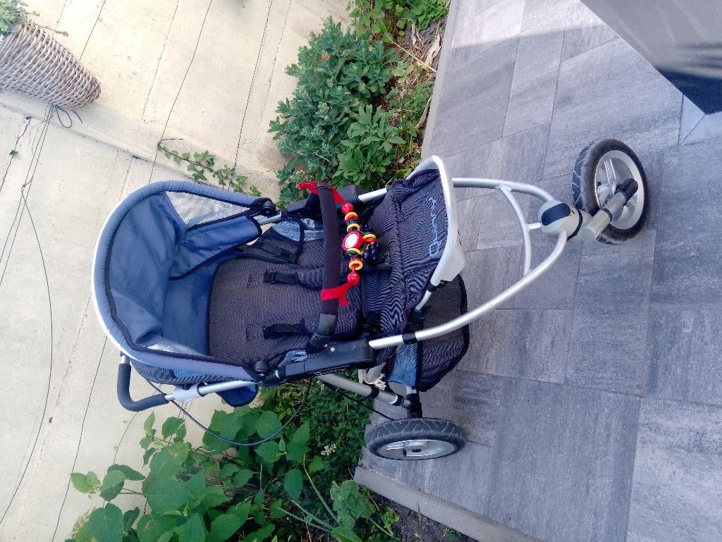 Buggy quinny 3 in 1, Kinderen en Baby's, Ophalen, Gebruikt, Quinny, Verstelbare rugleuning