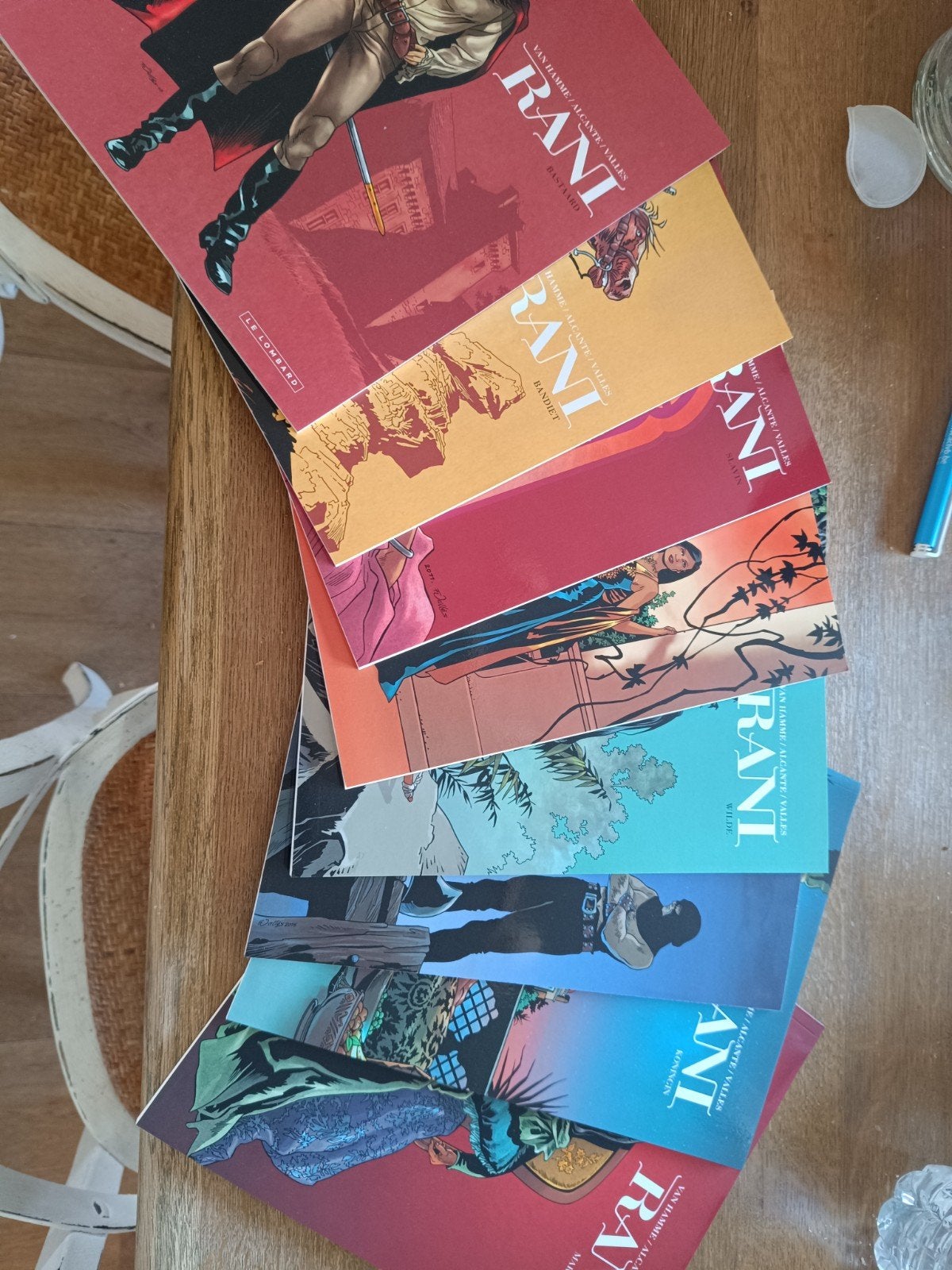 Rani, Boeken, Stripverhalen, Ophalen