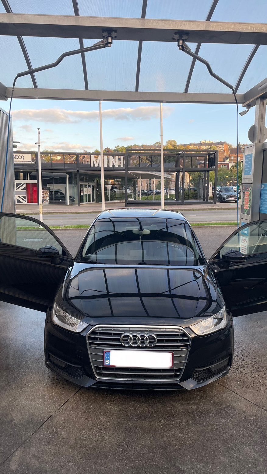 Audi A1 1.0 TFSI 2017 – 203.000 km – Noir – 3 portes, Autos, Achat, A1, Euro 6, Noir
