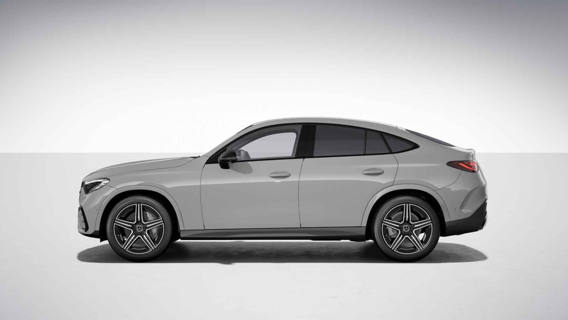 Mercedes-Benz GLC-klasse 200 4MATIC Coupé AMG Line | Night, Autos, Argent ou Gris, Entreprise, Entretenue par le concessionnaire