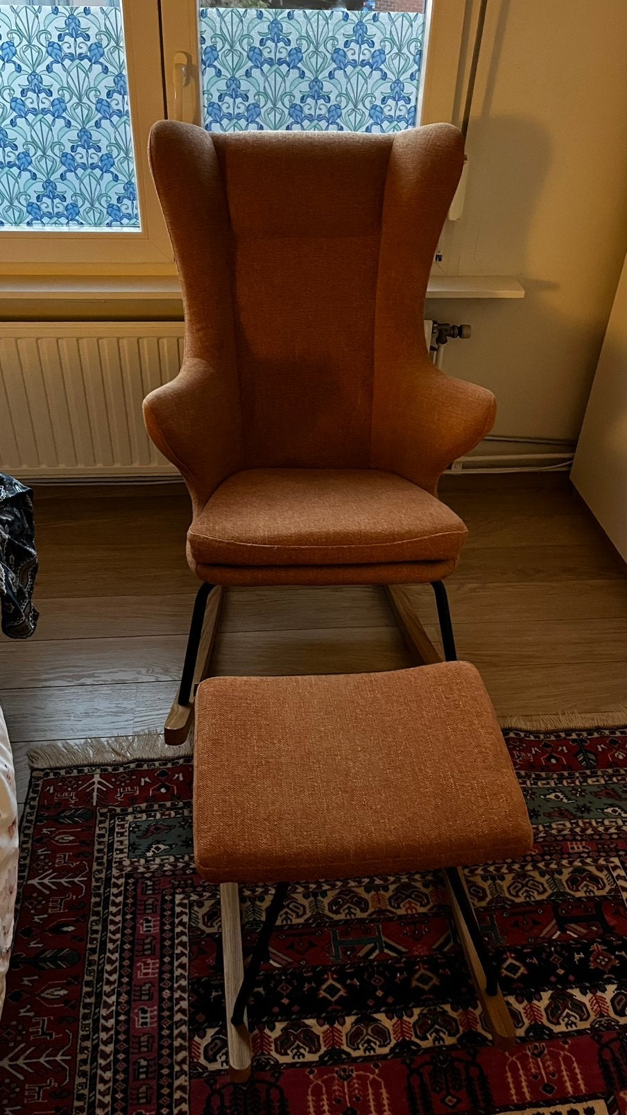 Fauteuil à bascule Quax avec repose-pieds, Enlèvement, Comme neuf