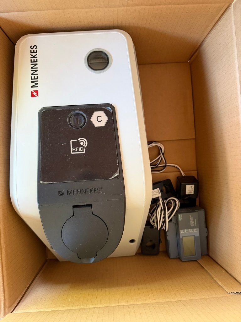 Laadpaal Mennekes Amtron professional 22kW, Ophalen, Gebruikt, Laadpaal