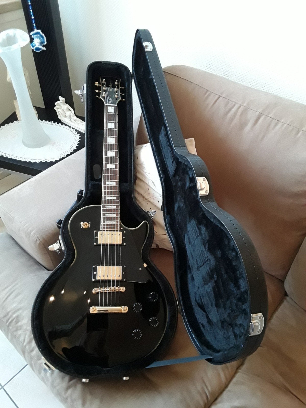 Elc. Gitaar ,,LES PAUL ,,Model ( met versterker ), Musique & Instruments, Enlèvement, Avec ampli