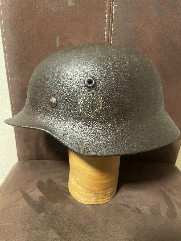 Casque allemand, Collections, Enlèvement ou Envoi, Armée de l'air, Casque ou Béret