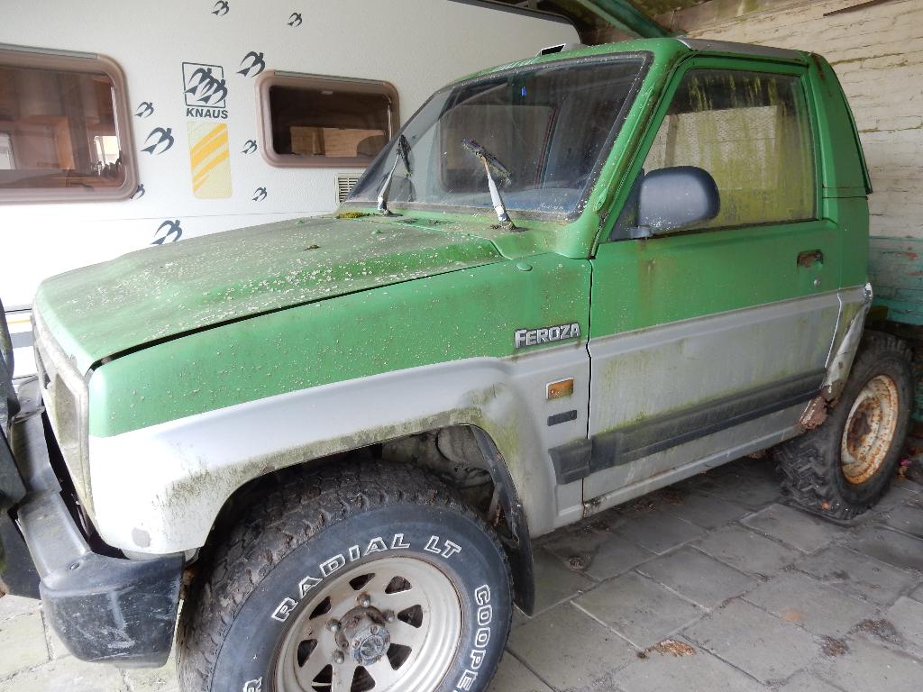 Daihatsu Feroza, Auto's, Daihatsu, Particulier, Feroza, Trekhaak, Benzine, Ophalen