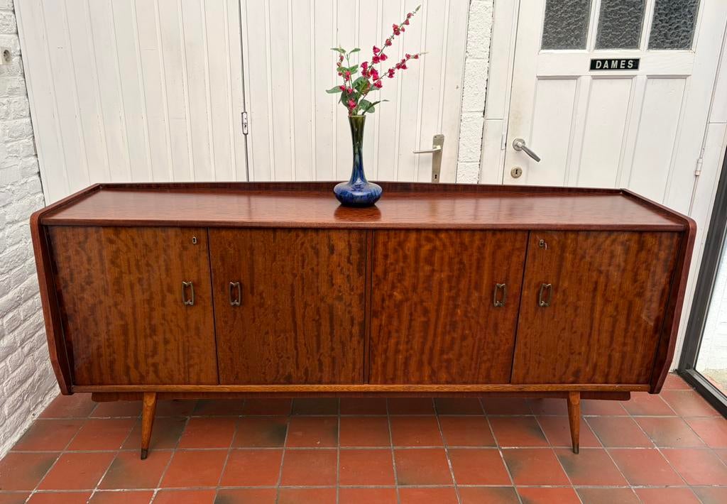 Vintage Scandinavisch dressoir/dressoir, Huis en Inrichting, Kasten | Dressoirs, Gebruikt, Ophalen