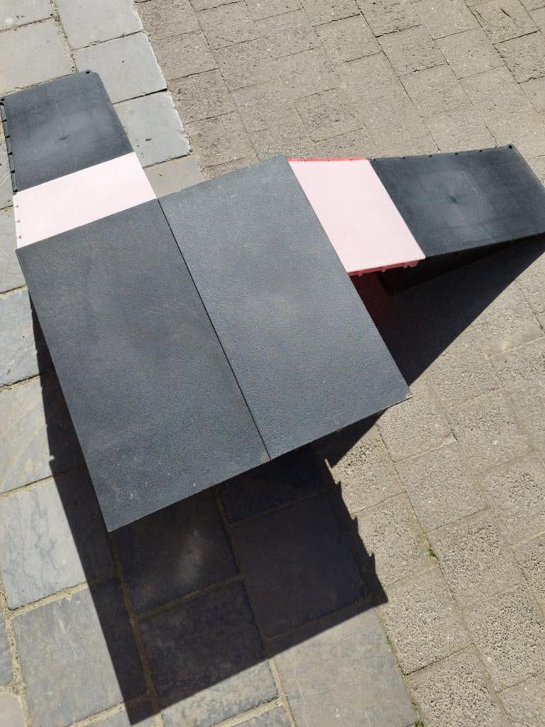 Mini skateboard ramp, Sport en Fitness, Skateboarden, Ophalen, Gebruikt, Skateboard