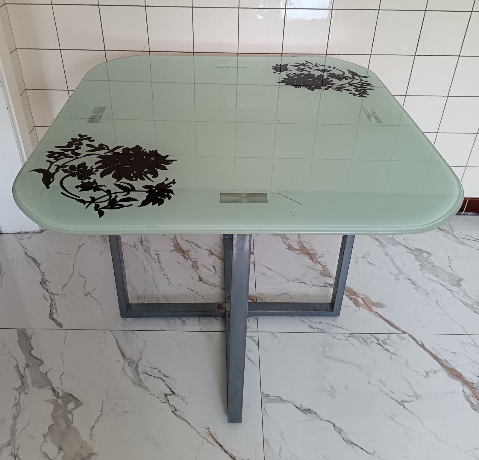 Table en verre design 100/100, Enlèvement ou Envoi, Verre