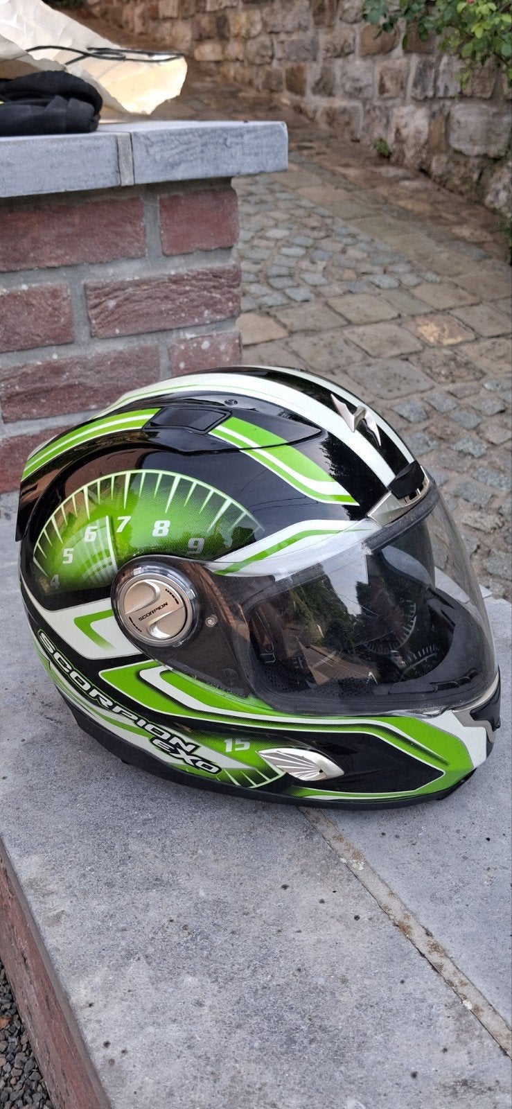 CASQUE SCORPION EVO, Enlèvement