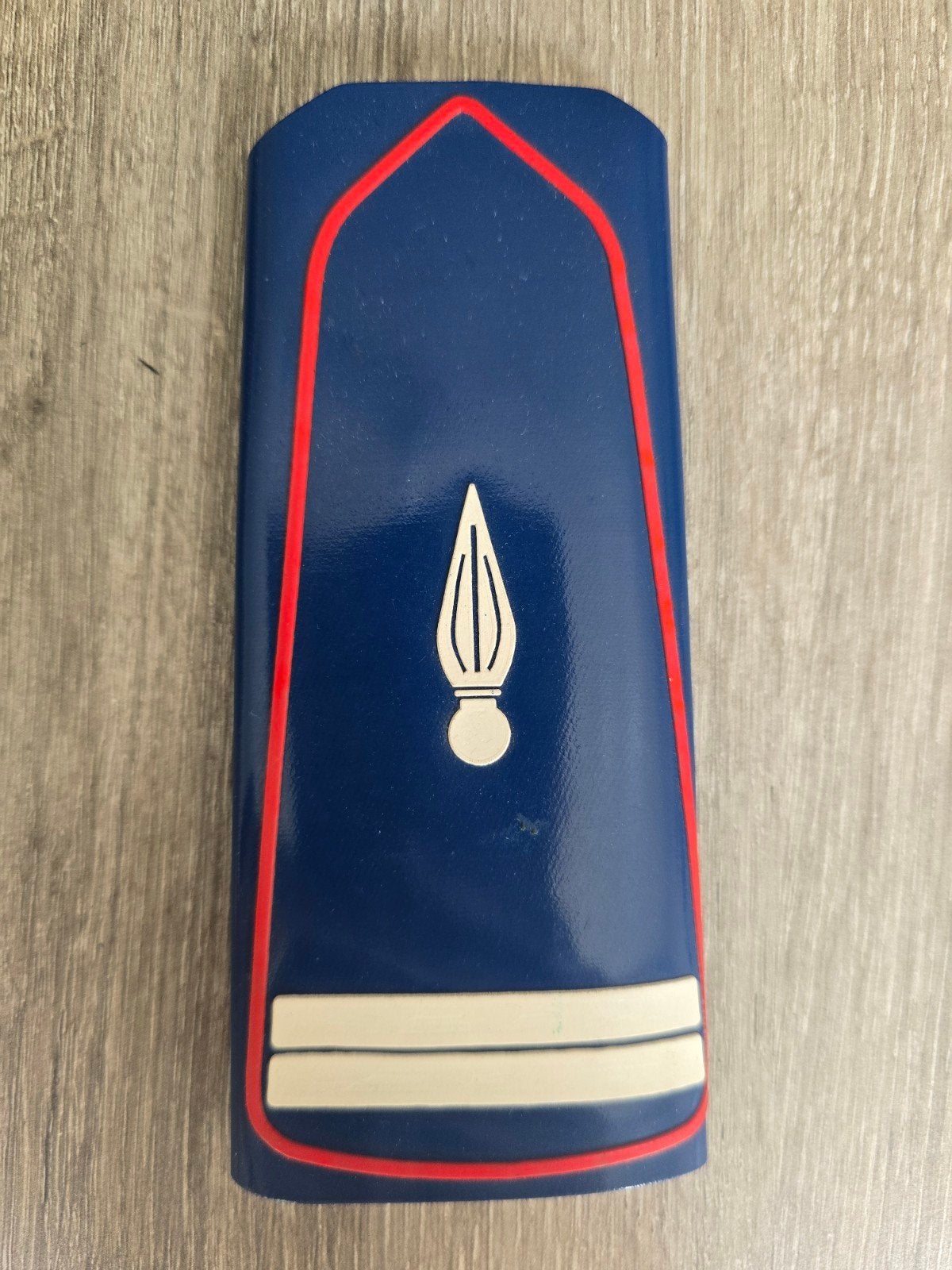 Schouderstuk Rijkswacht prototype, Verzamelen, Ophalen of Verzenden, Rijkswacht