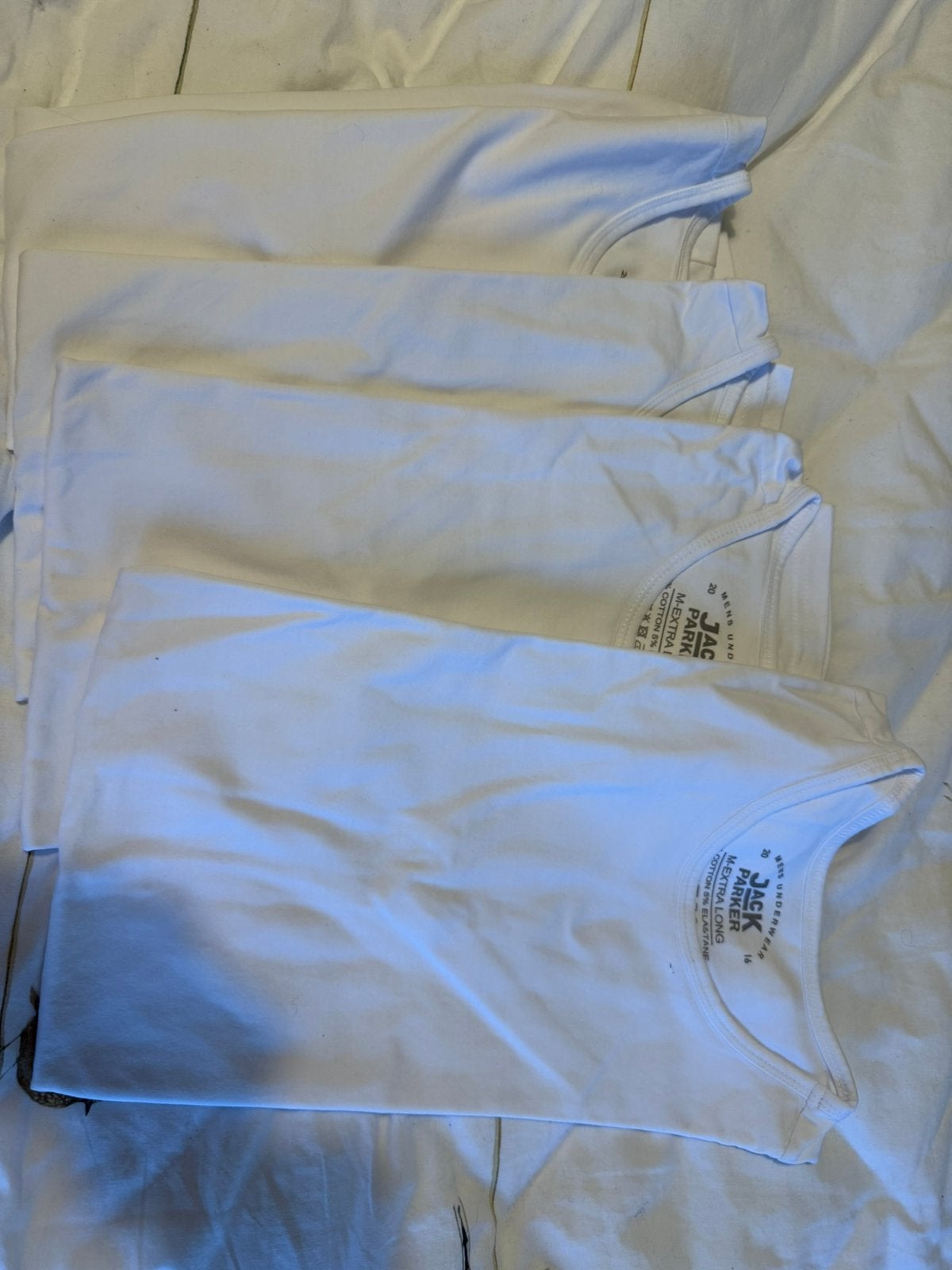 Witte tshirts heren M NIEUW, Kleding | Heren, T-shirts, Ophalen, Nieuw, Maat 48/50 (M), Wit