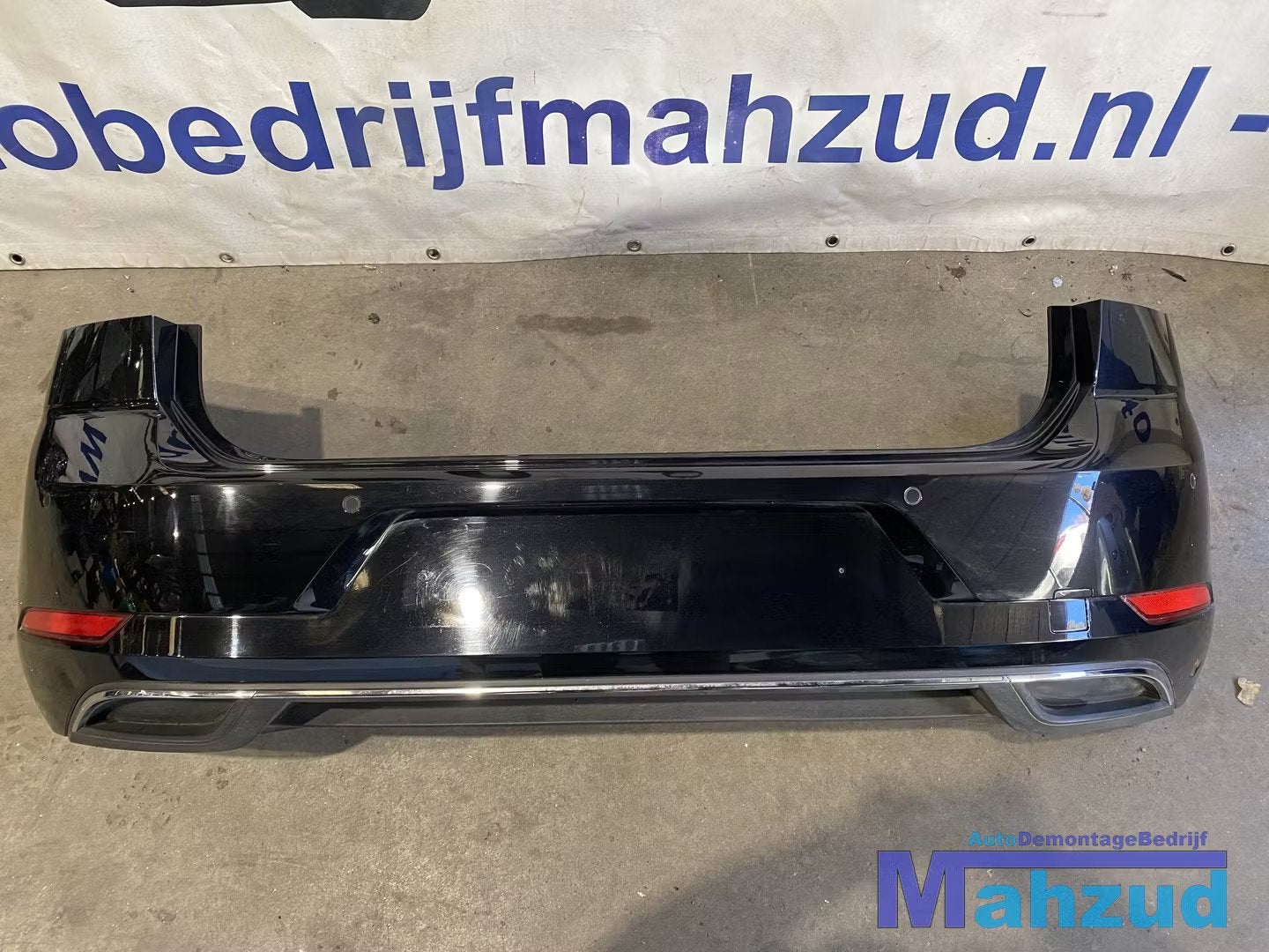 VW GOLF 7 7.5 Hatchback Zwart achterbumper bumper 2012-2019, Gebruikt, Volkswagen, Volkswagen AG, Vw@volkswagen.de