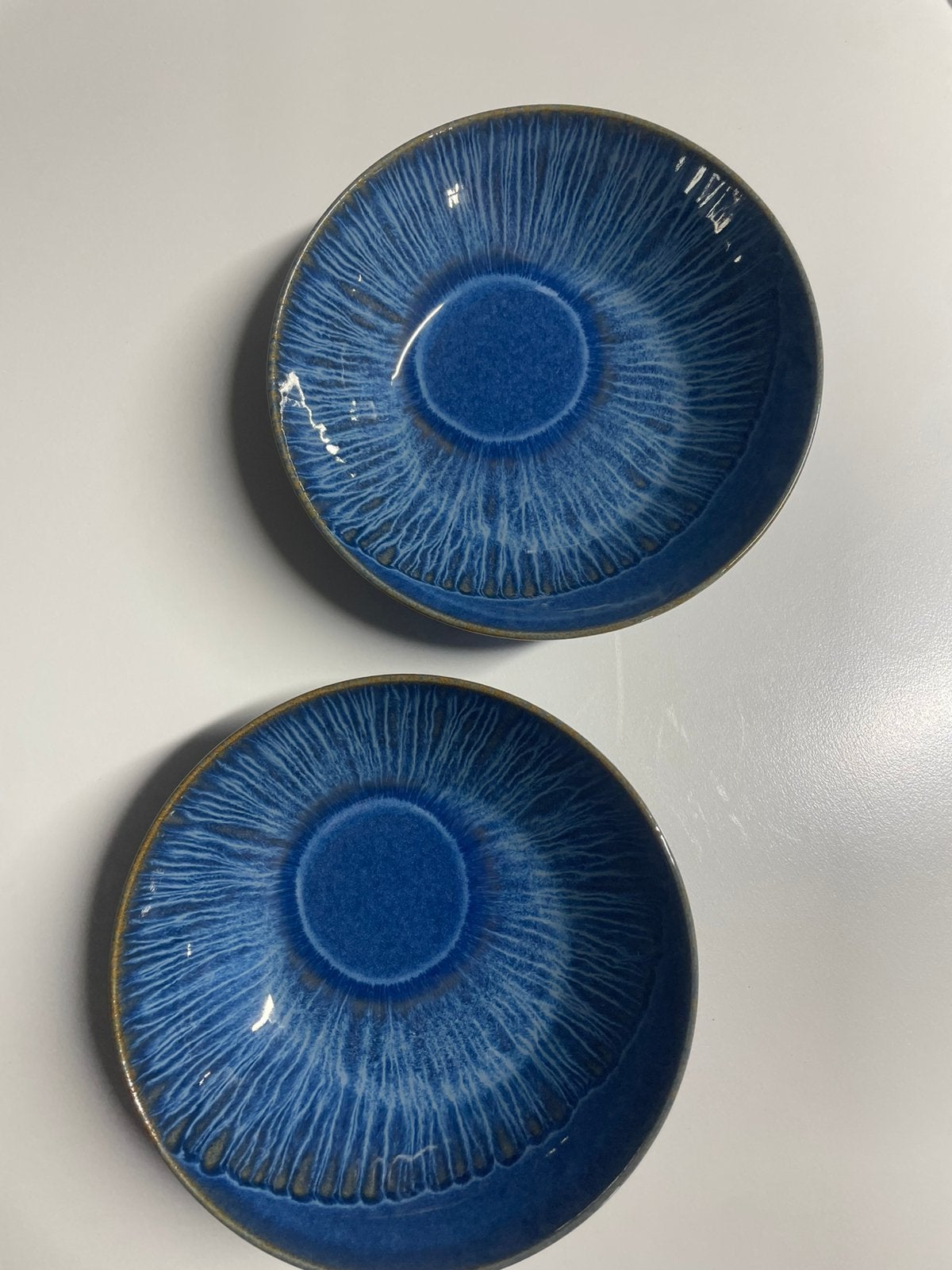 Blauwe kommetjes grote hoeveelheden beschikbaar, Bleu de Delft, Poterie, Comme neuf, Enlèvement