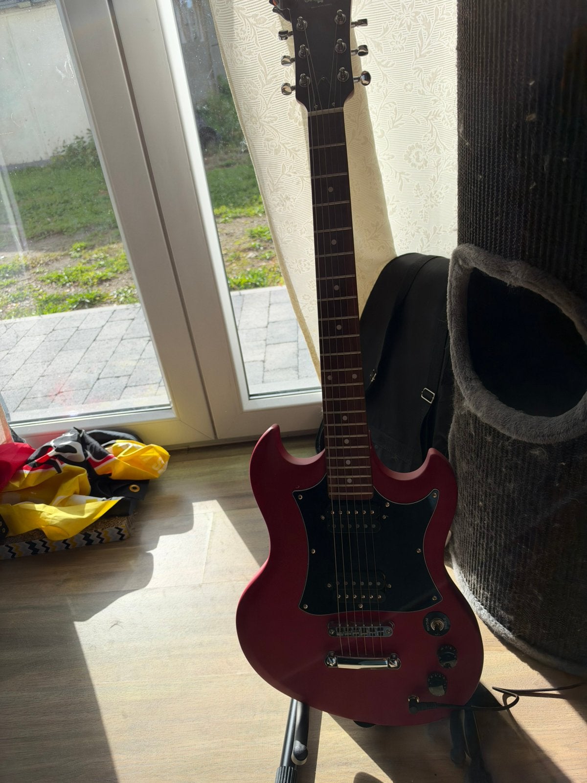 Elektrische gitaar + versterker, Neuf, Autres marques, Avec ampli, Enlèvement