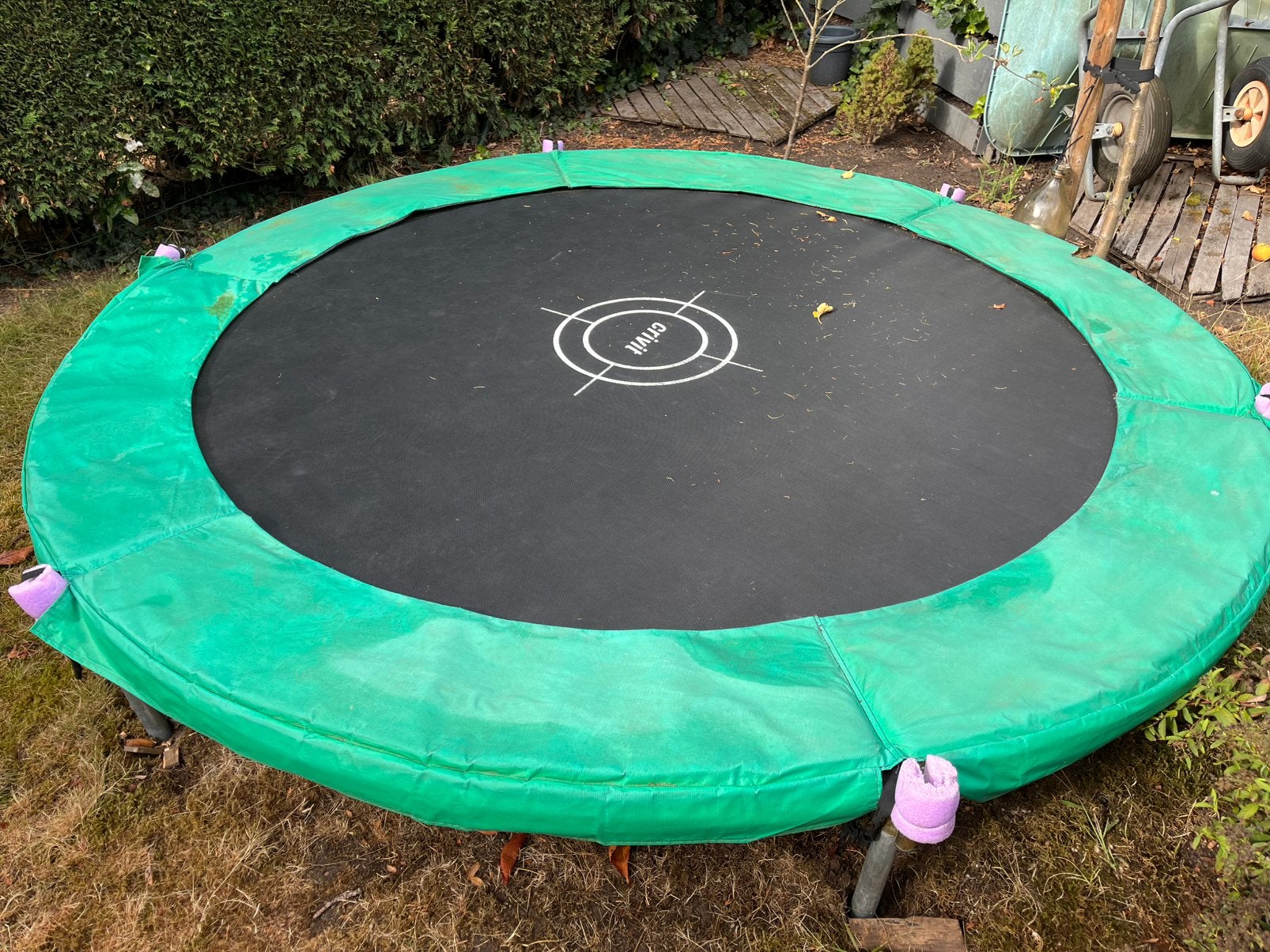 Trampoline, Enlèvement, Utilisé