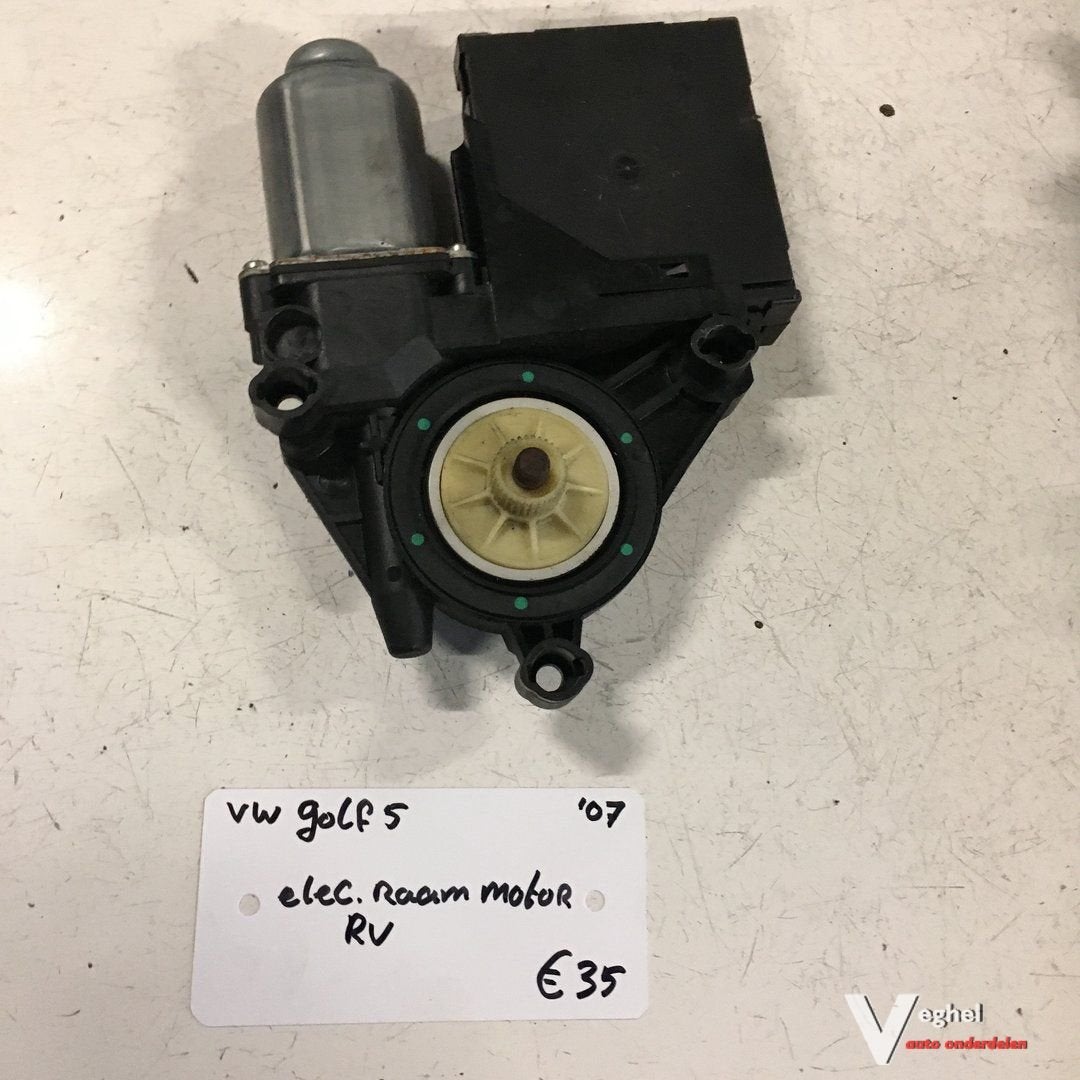 Vw Golf 5  2007   Raammotor Rechtsvoor, -, Utilisé, -, -
