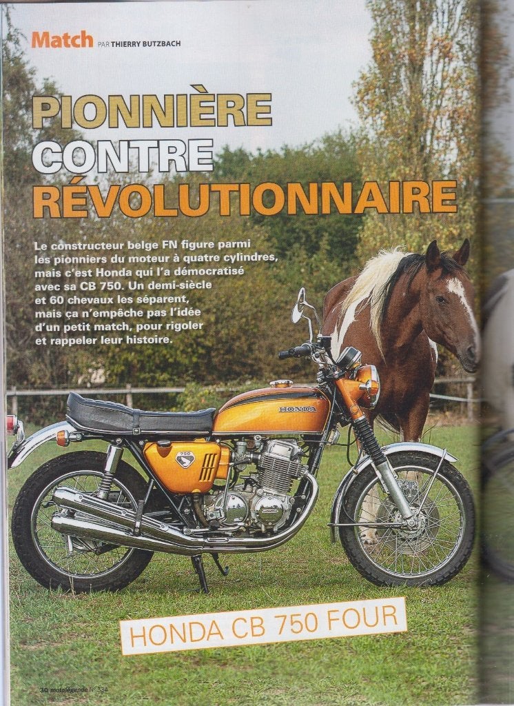 Moto Honda CB 750 Four K0 collection, Verzenden, Gelezen
