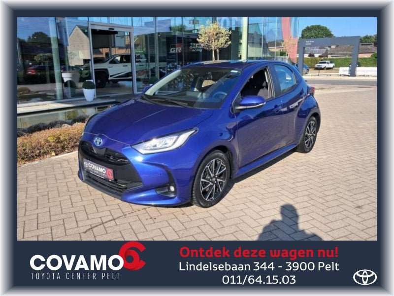 Toyota Yaris Iconic, Auto's, Automaat, Blauw, 1490 cc, Bedrijf