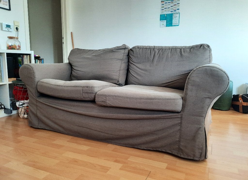 IKEA Ektorp tweezit-zetel, Huis en Inrichting, Zetels | Zetels, Gebruikt, 150 tot 200 cm, Tweepersoons, 75 tot 100 cm