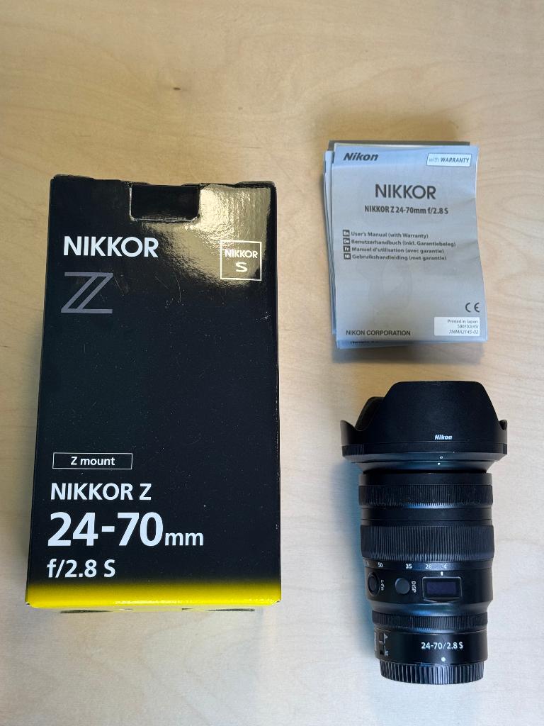 NIkon Z 24-70mm F2.8, Enlèvement, Comme neuf, Lentille standard