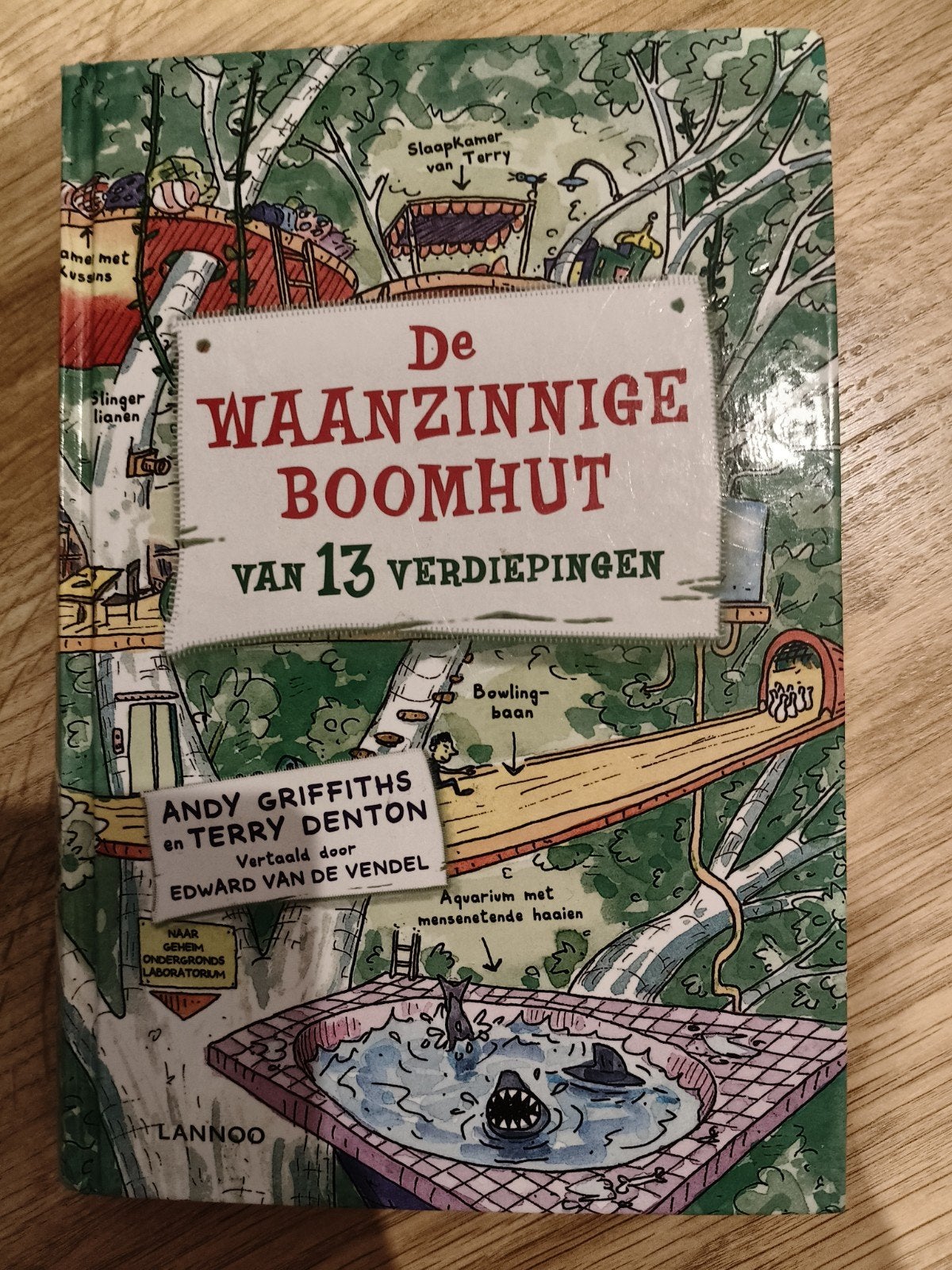 Terry Denton - De waanzinnige boomhut van 13 verdiepingen, Ophalen of Verzenden, Terry Denton; Andy Griffiths