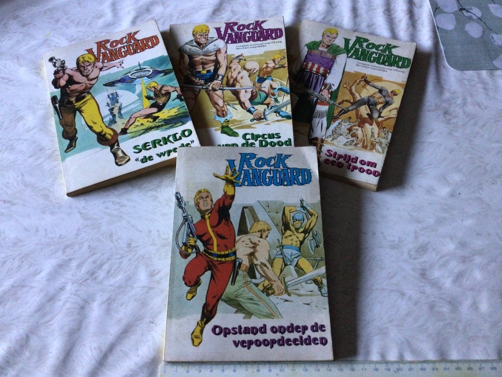 Bandes dessinées Rock Vanguard 1976, Enlèvement ou Envoi
