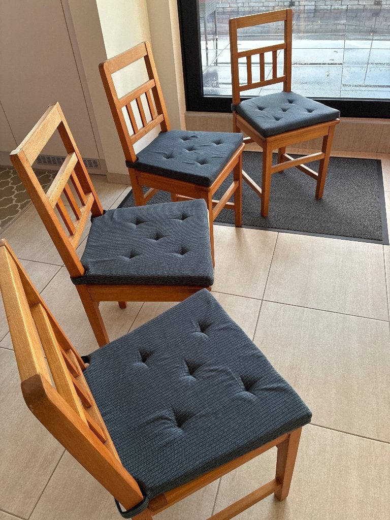 Stoelen, Maison & Meubles, Chaises, Vintage, Bois, Brun, Enlèvement
