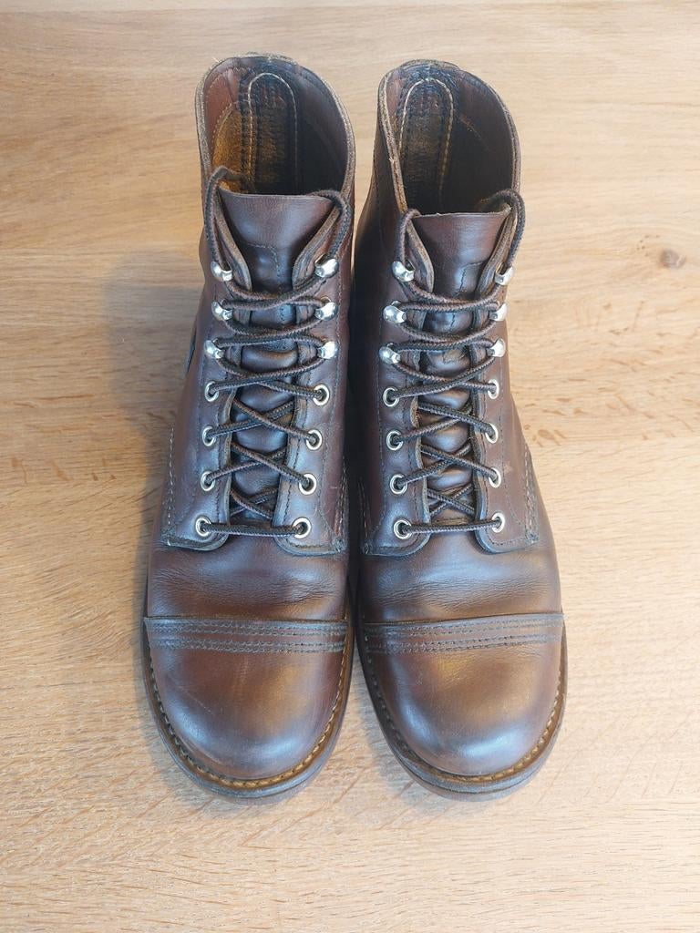 Red Wing Iron Ranger 0811 Amber Harness m 42, Red wing, Bruin, Boots, Ophalen of Verzenden