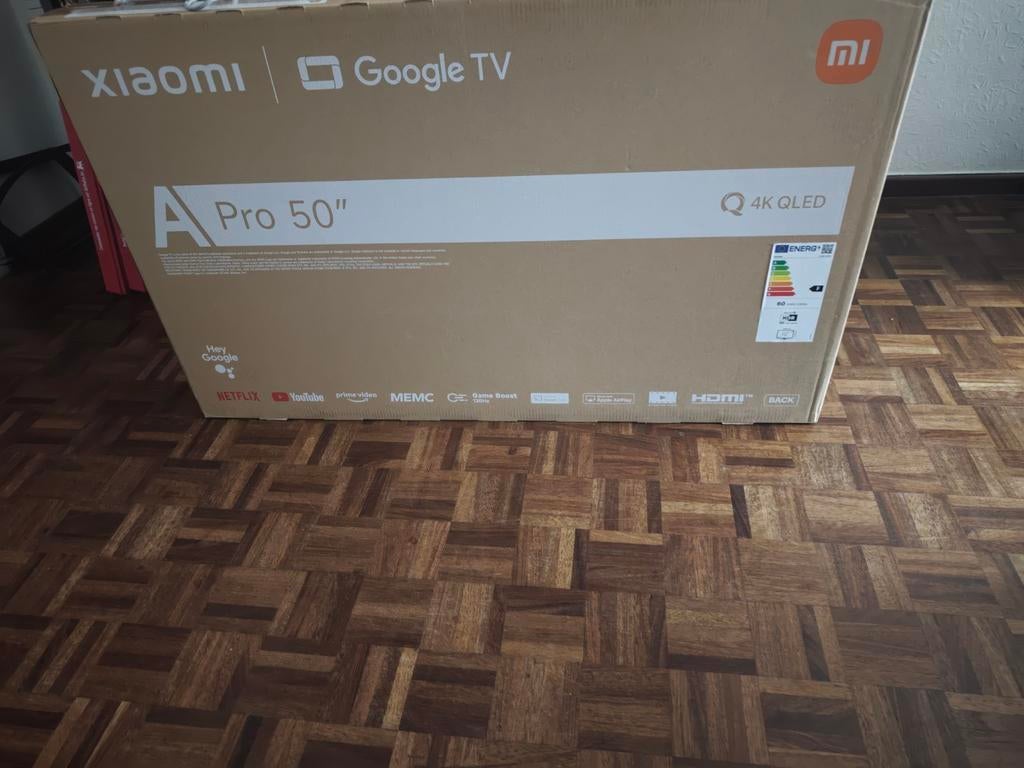 Xiaomi TV A Pro 50" (2026) – QLED 4K – Neuve / Nieuw (Sous c, Ophalen