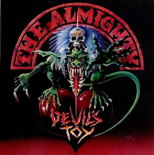 The Almighty - Devil's toy - 45 rpm single - Gatefold, Cd's en Dvd's, Hard Rock, 7 inch, Ophalen of Verzenden, Gatefold hoes