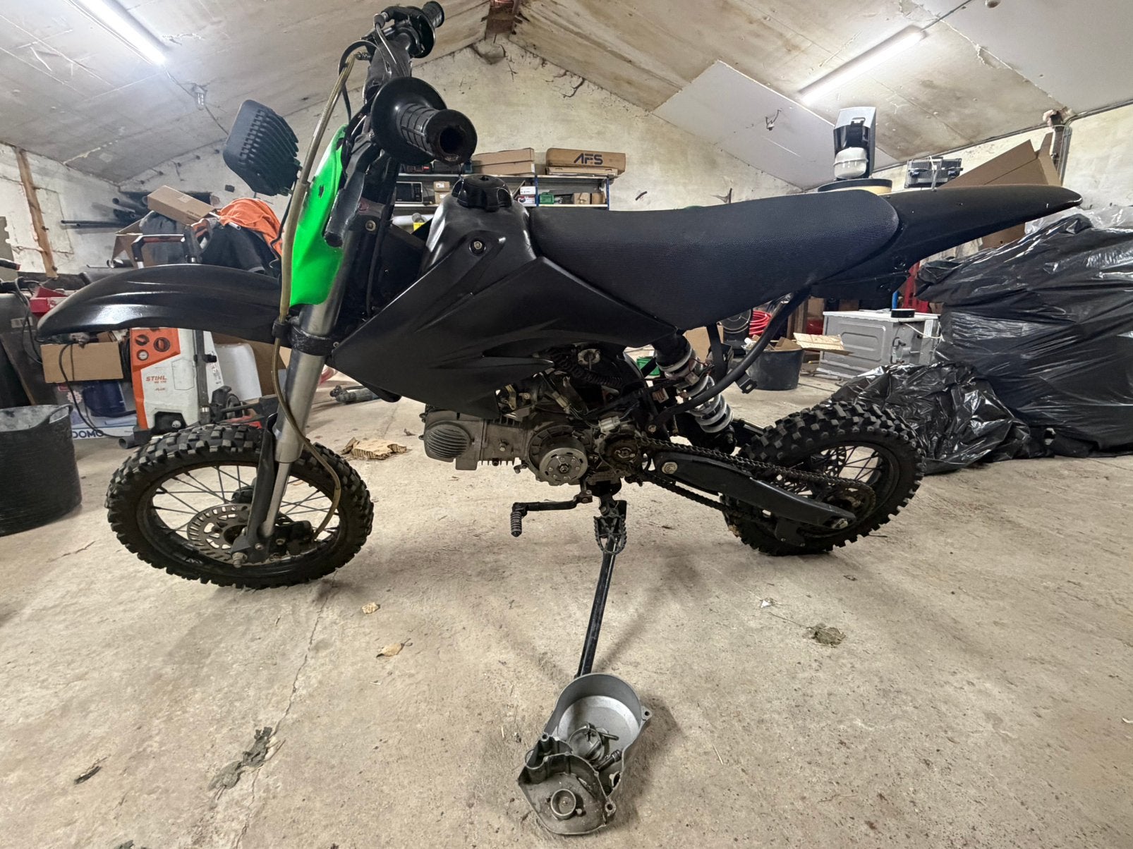 Crosser, Fietsen en Brommers, Ophalen, Gebruikt, 140 cc, Pitbike