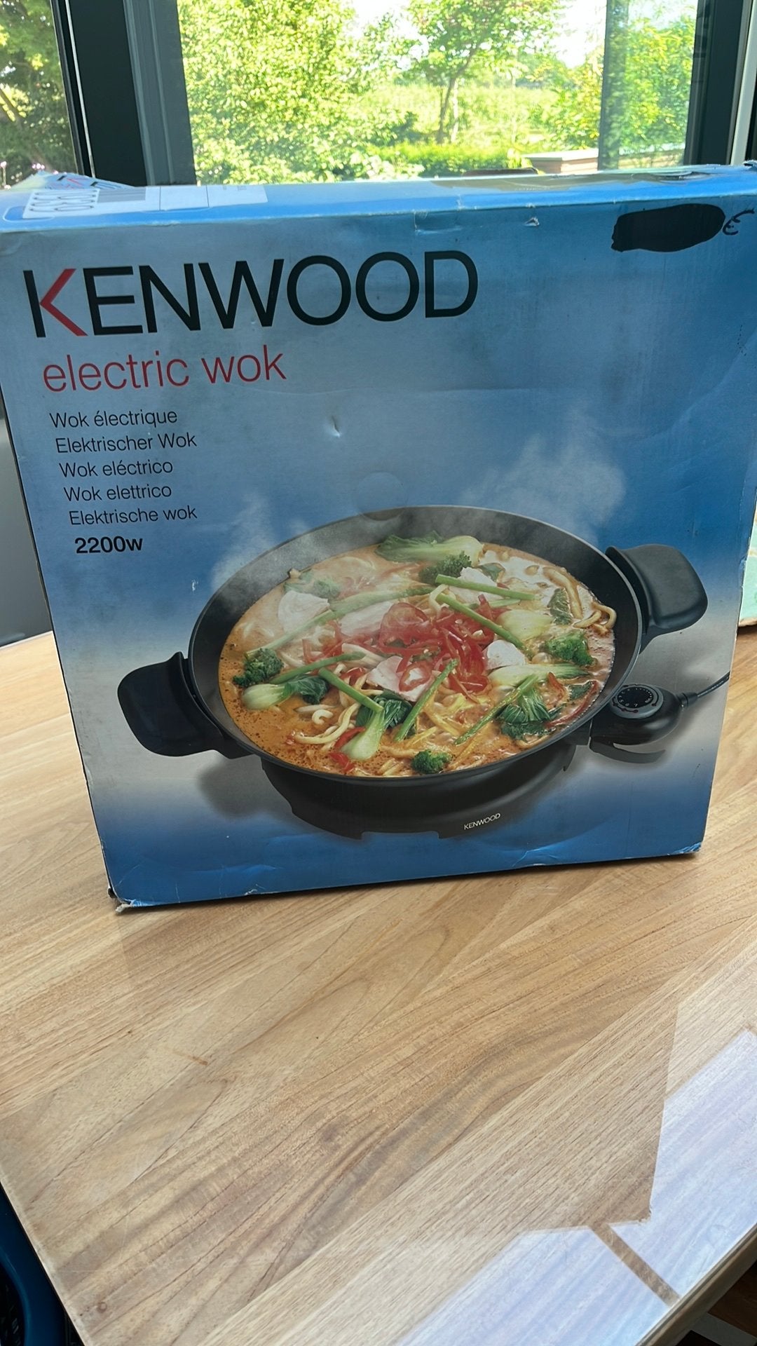 Elektronische wok ( NIEUW), Enlèvement, Neuf, 4 à 7 personnes