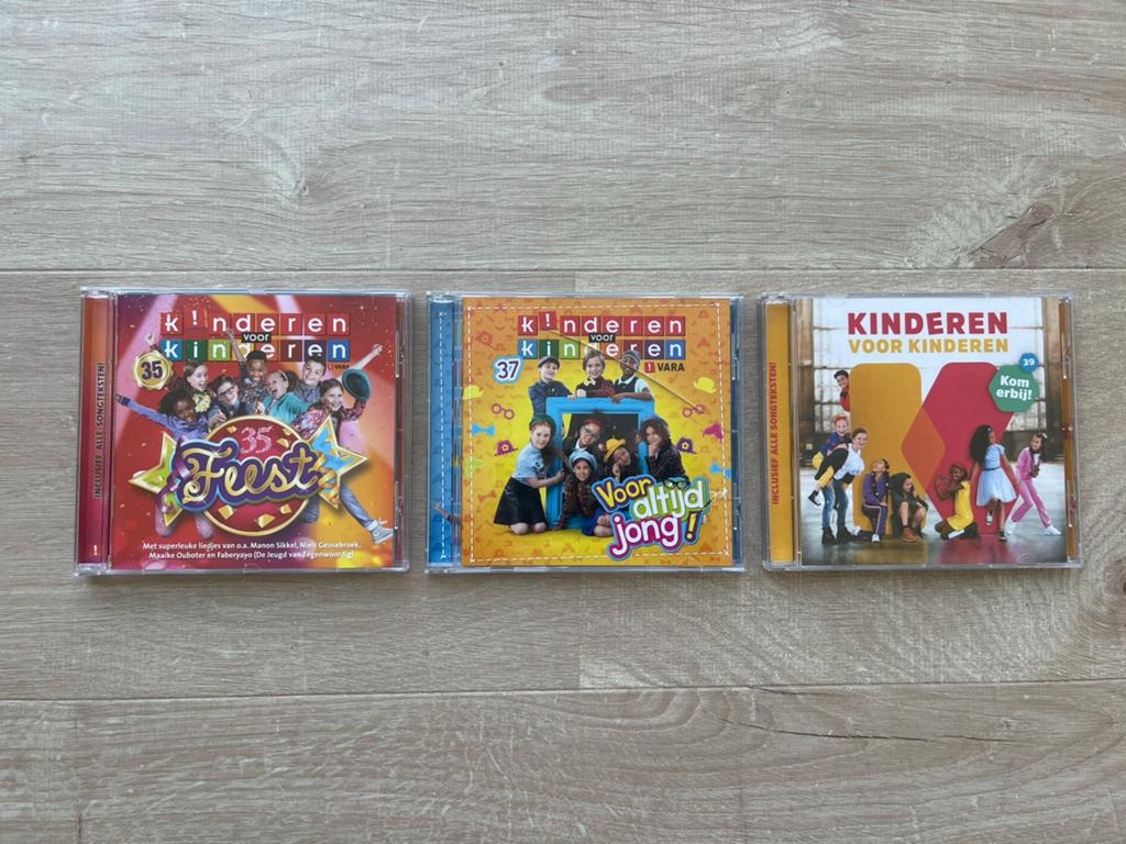 Set van 3 CD’s Kinderen voor Kinderen, Ophalen, Zo goed als nieuw