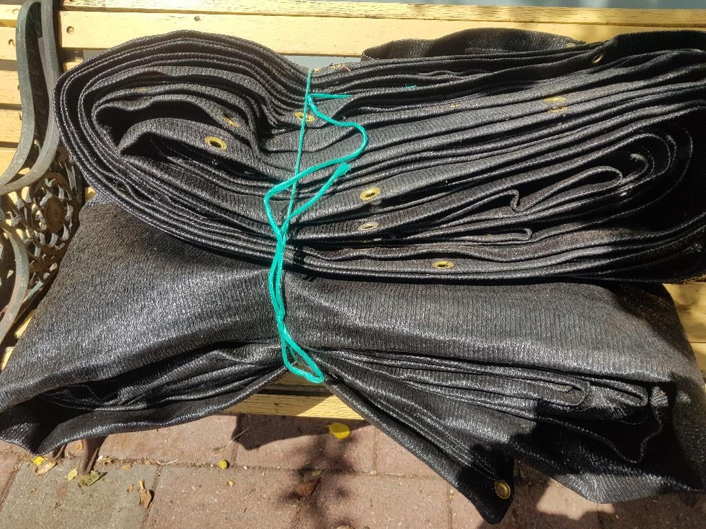 T.k.a. z.g.a.nwe. privacydoek, 24 meter lang, 1.75 m hoog, Tuin en Terras, Ophalen, Zo goed als nieuw