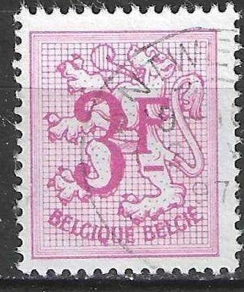 Belgie 1970 - Yvert/OBP 1545 - Heraldieke leeuw - 3 F. (ST), Postzegels en Munten, Postzegels | Europa | België, Verzenden, Gestempeld