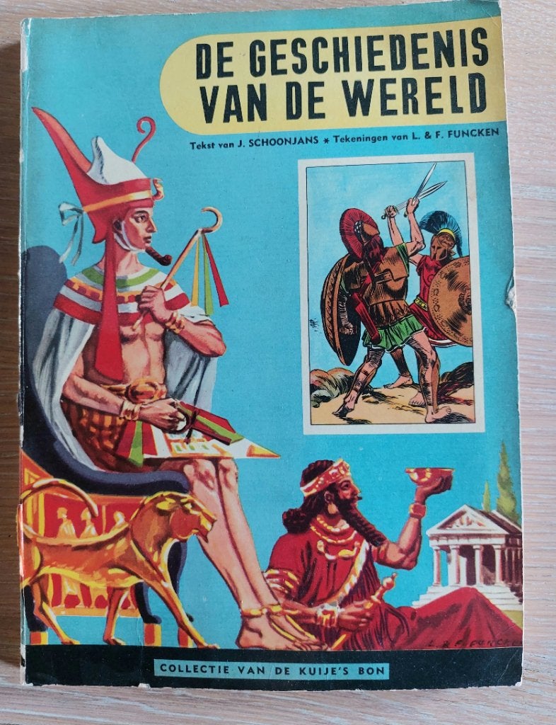 De geschiedenis van de wereld ,Funcken, Kuifje, Ophalen of Verzenden, Gebruikt, Meerdere stickers