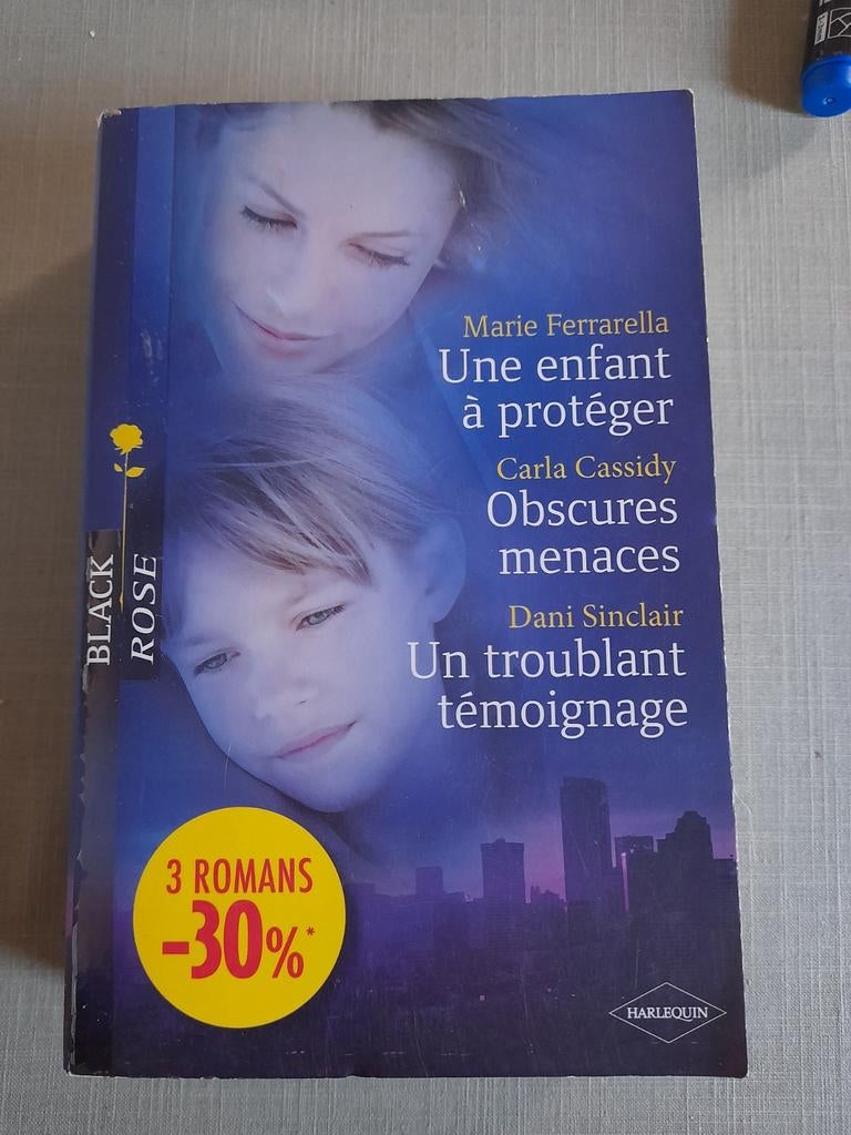 Livre Harlequin Triple Série Black Rose, Boeken, Ophalen of Verzenden