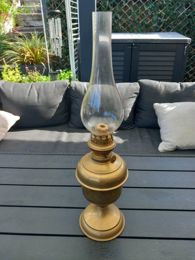 Lampe a pétrole ancienne, Antiquités & Art, Enlèvement