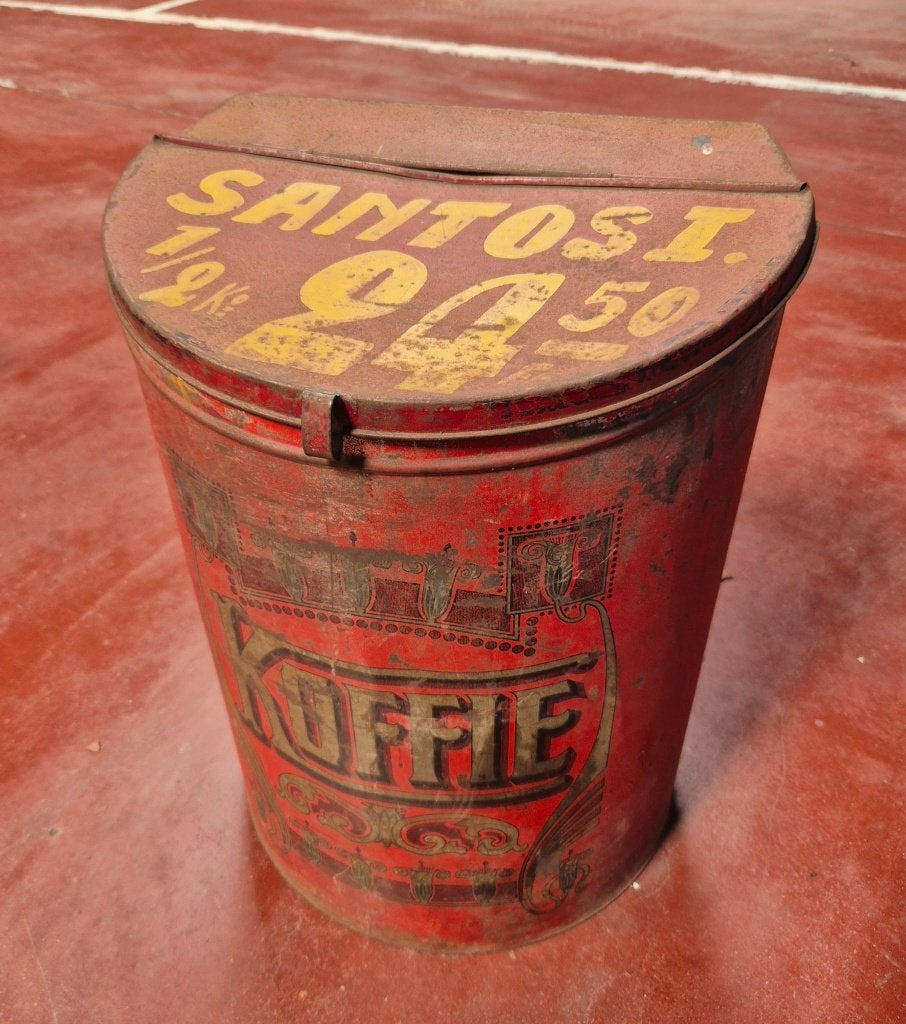 vintage metalen koffer, Enlèvement