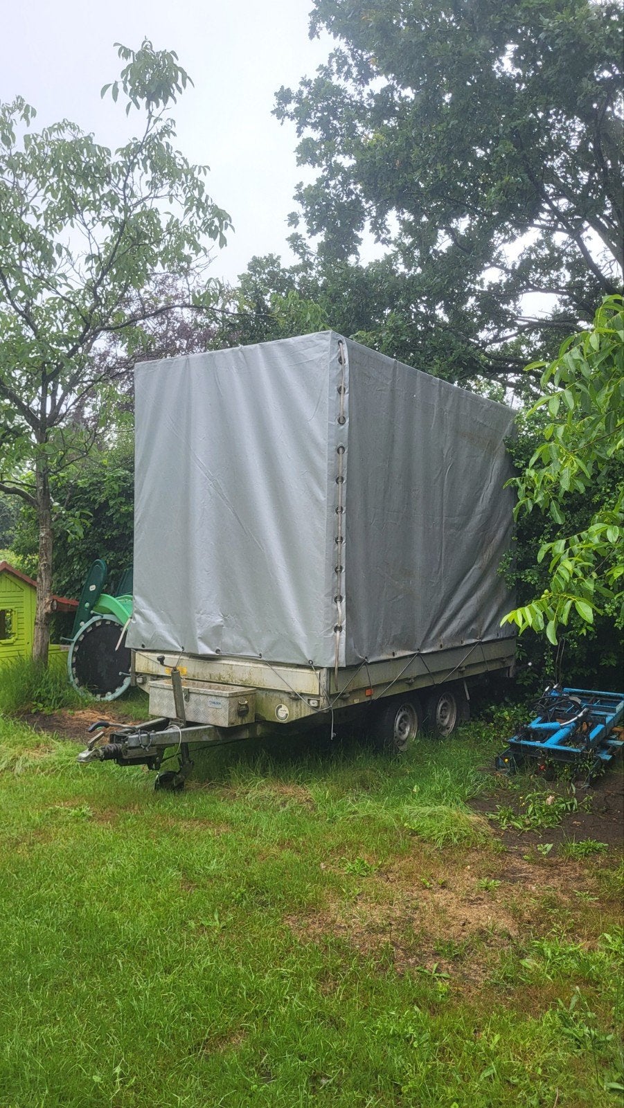 Multitransporter hapert met huif 2700 kg, Auto diversen, Aanhangers en Bagagewagens, Ophalen, Gebruikt