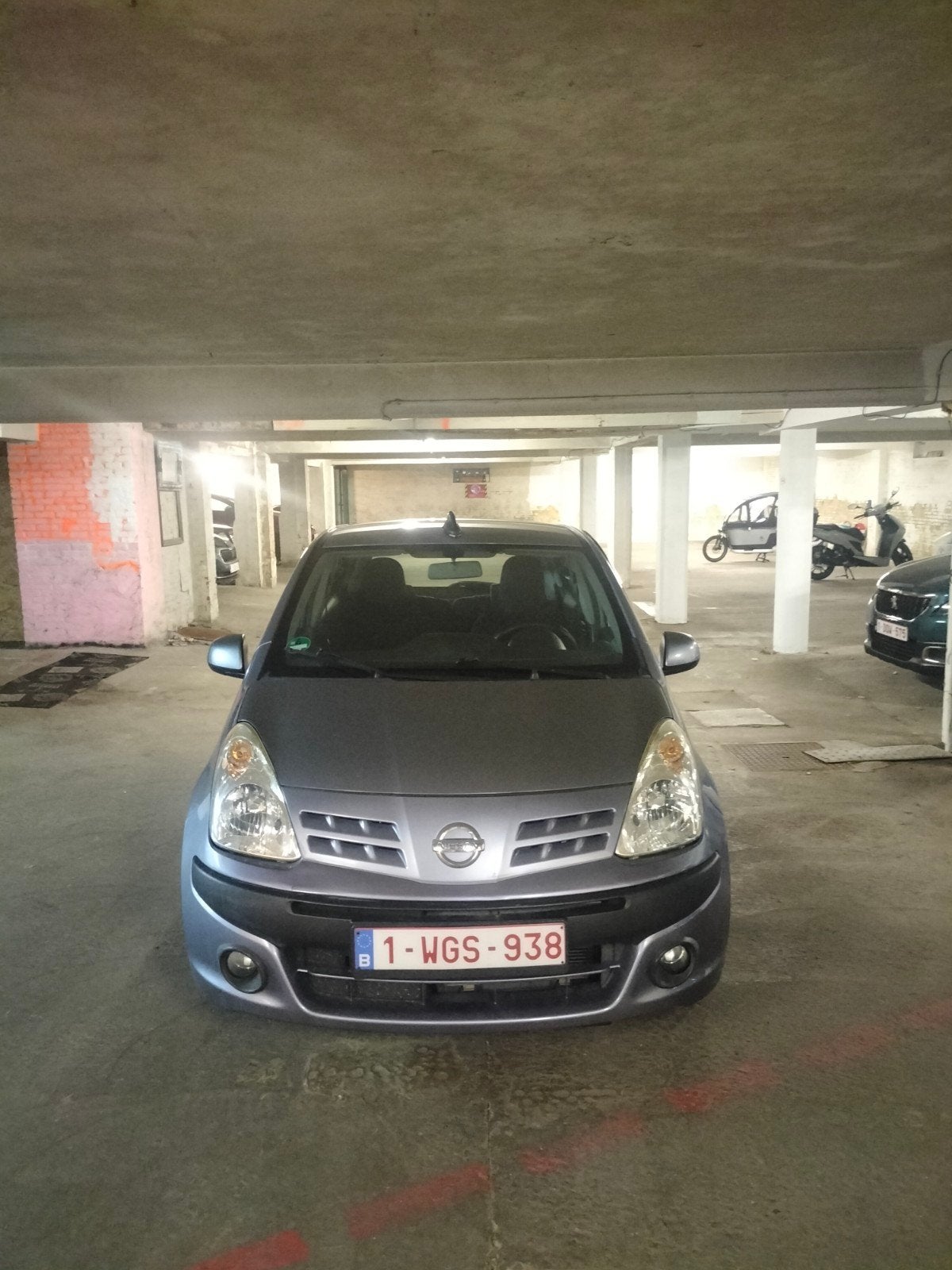 Nissan pixo benzine automaat versnellingsbak, Auto's, Automaat, Zwart, 5 deurs, Particulier