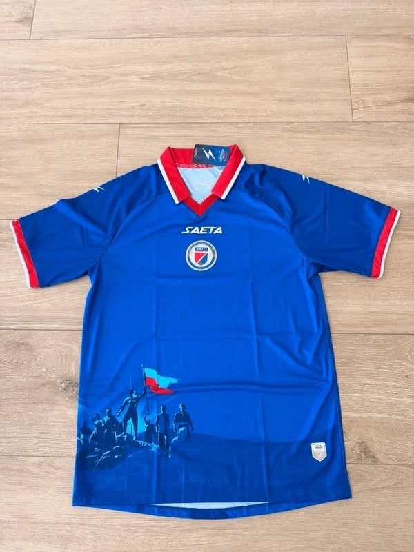 Voetbalshirt Haiti WK 2026 (officieel shirt), Maat L, Ophalen of Verzenden, Nieuw, Shirt