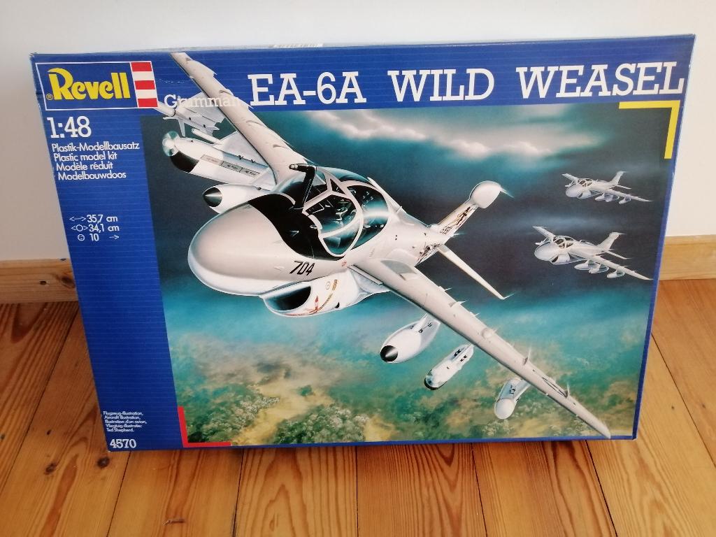 1/48 Revell EA-6A Wild Weasel, Ophalen, Revell, Zo goed als nieuw, Groter dan 1:72
