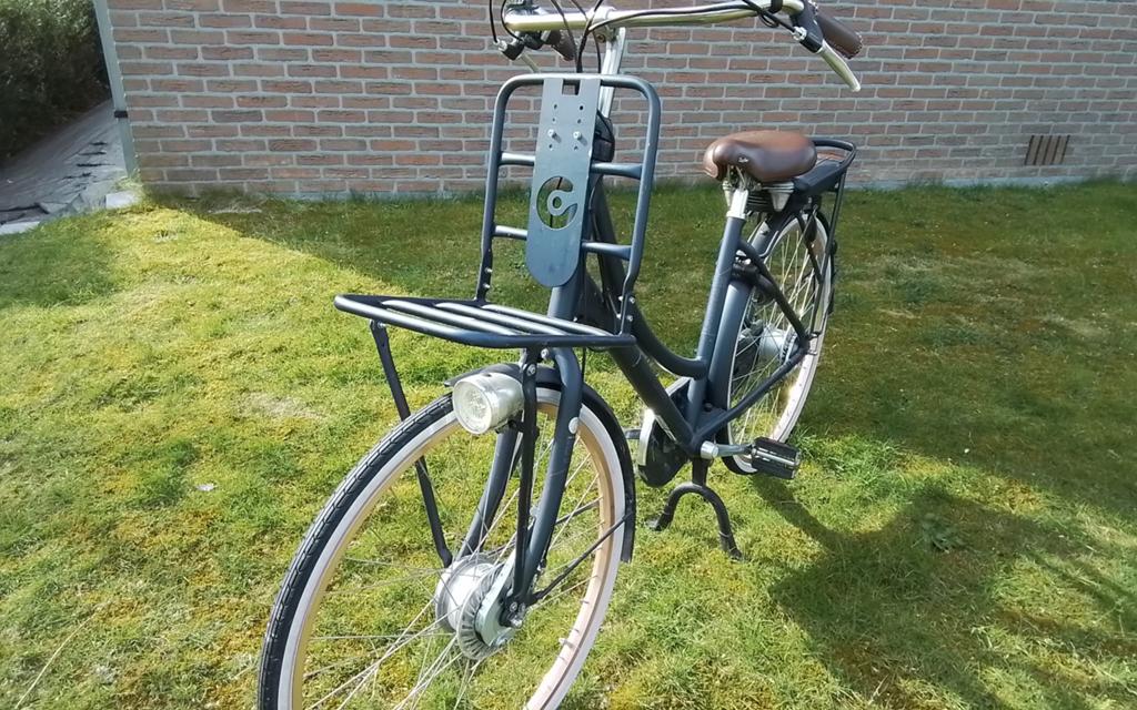 Cortina elektrische damesfiets, Ophalen